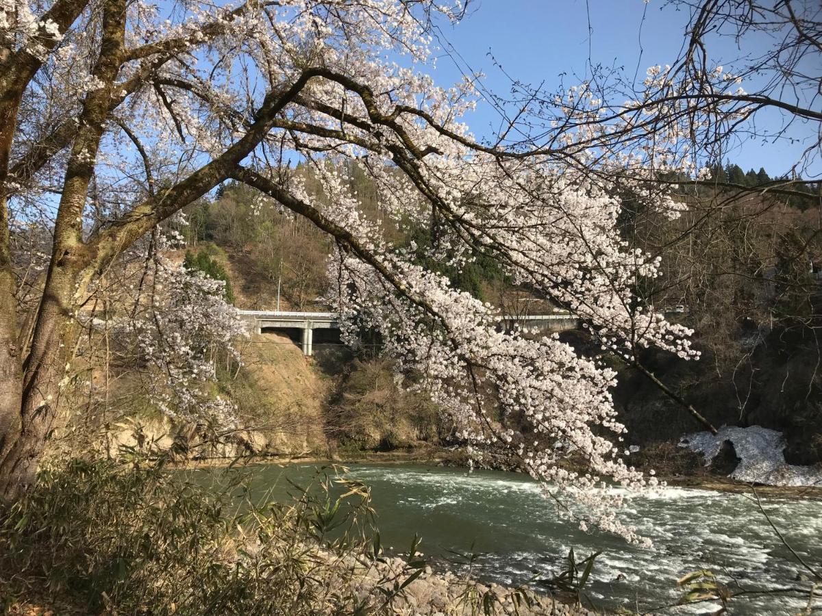ホテル 越後田中温泉 しなの荘 津南町 エクステリア 写真